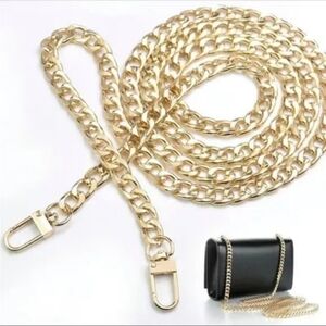 15", 23", 47" Replacement Flat Electroplated Iron Bag Chain